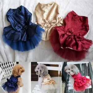 Elegant Dog Wedding Dress for Special Occasions