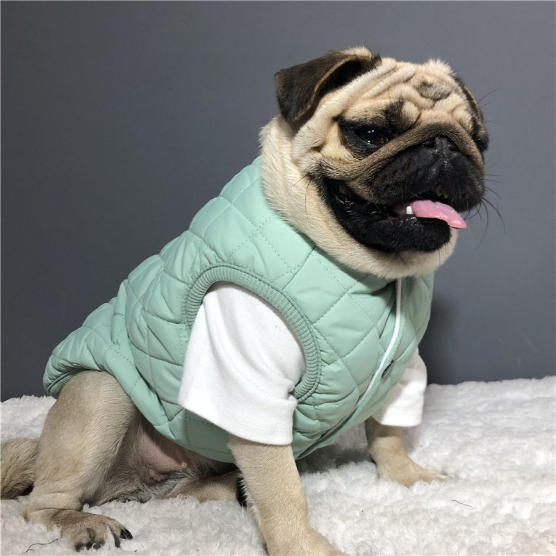 Warm Cotton Dog Vest – Cozy Winter Pet Clothing