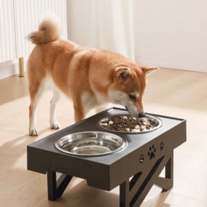 Stainless Steel Folding Pet Feeder Bowl