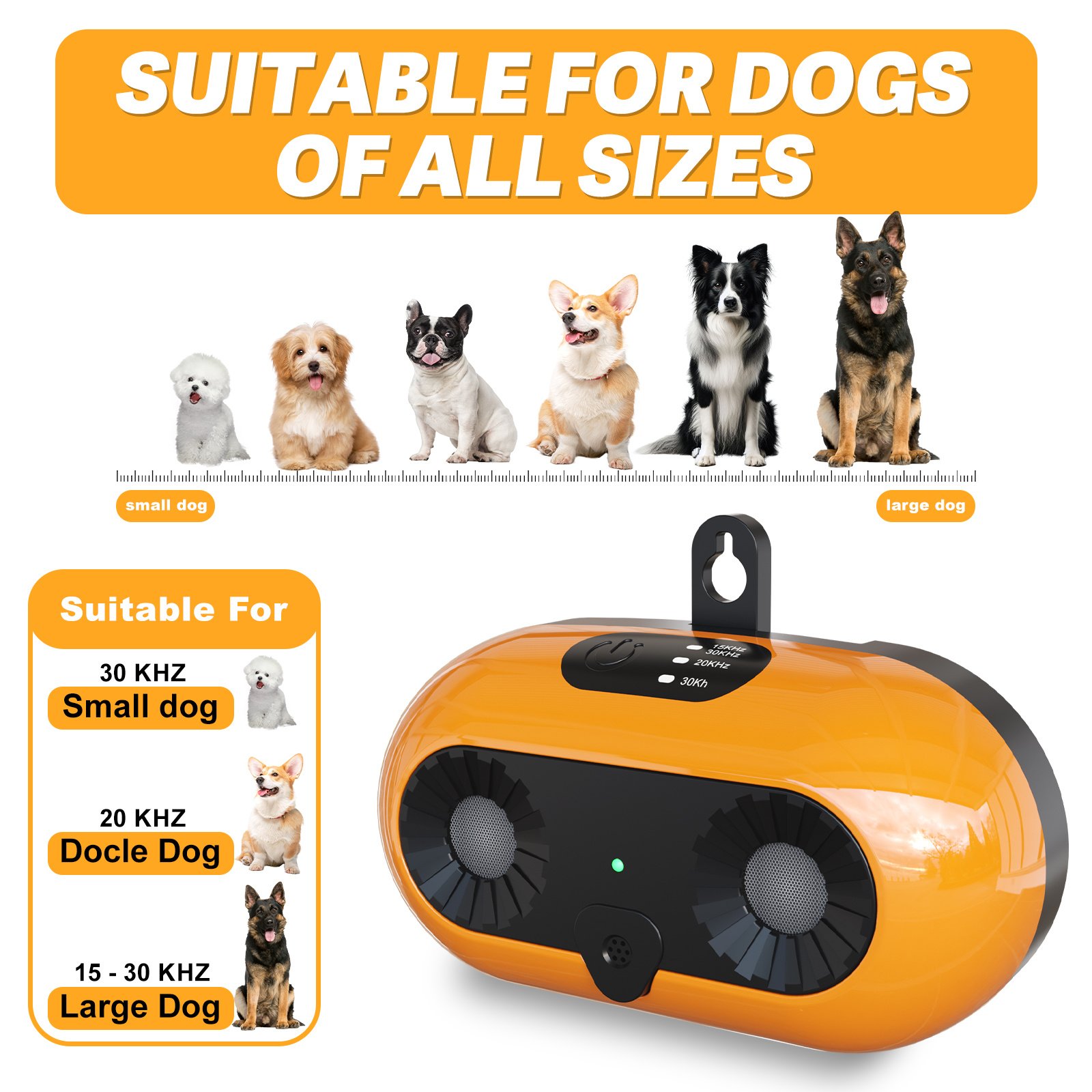 Ultrasonic Dog Bark Deterrent Device - Image 2
