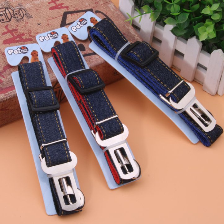 Pet Car Safety Cowboy Retractable Seat Belt