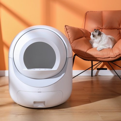 Smart Automatic Cat Litter Box With App Control