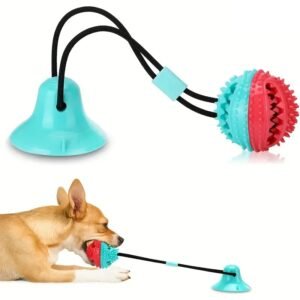 Interactive Dog Toy for Aggressive Chewers