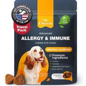 Dog Allergy Relief Chews for Itchy Skin