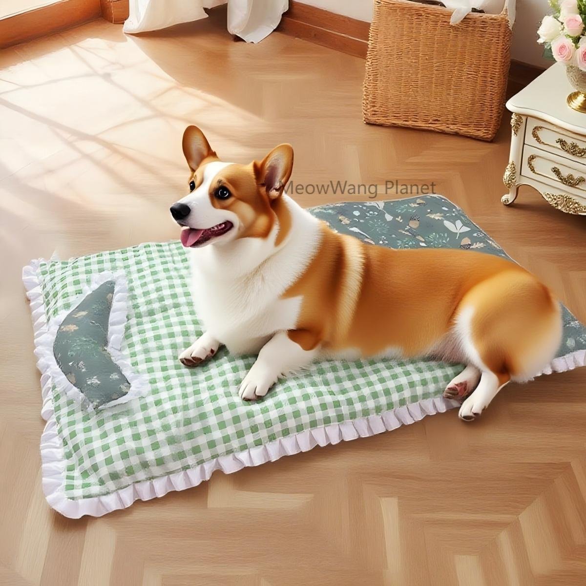 Handmade 4-Piece Cozy Pet Bedding Set