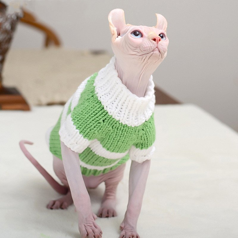 Cozy Warm Sweater for Hairless Cats – Winter Wear - Image 9