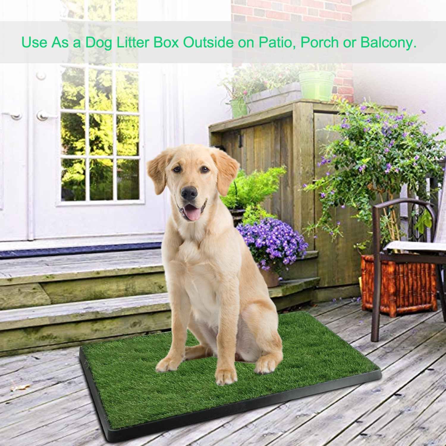 Dog Training Grass Pad for Indoor & Outdoor Use - Image 4