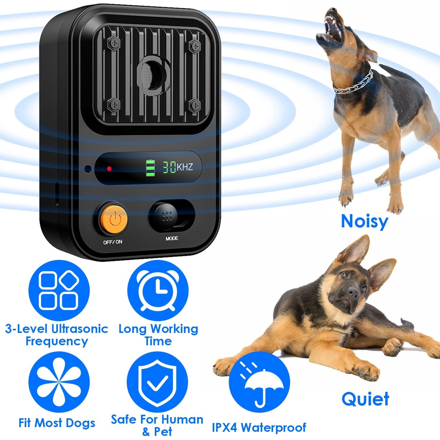 Ultrasonic Anti-Bark Device for Dogs