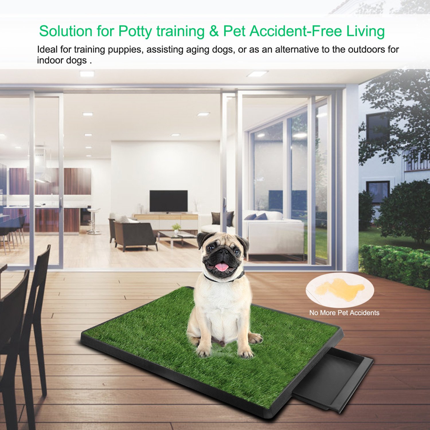 Dog Training Grass Pad for Indoor & Outdoor Use - Image 10