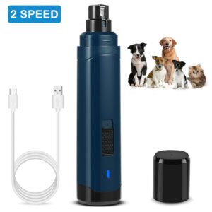 Rechargeable 2-Speed Quiet Dog Nail Grinder Pro