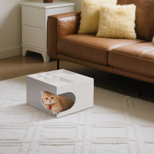 Multifunctional Cat Station House and Bed - Image 2