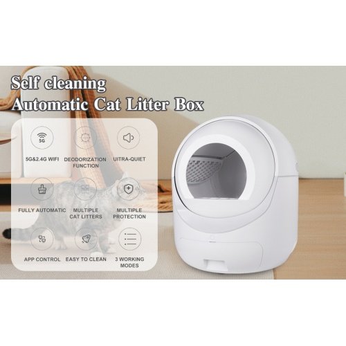 Smart Automatic Cat Litter Box With App Control - Image 6