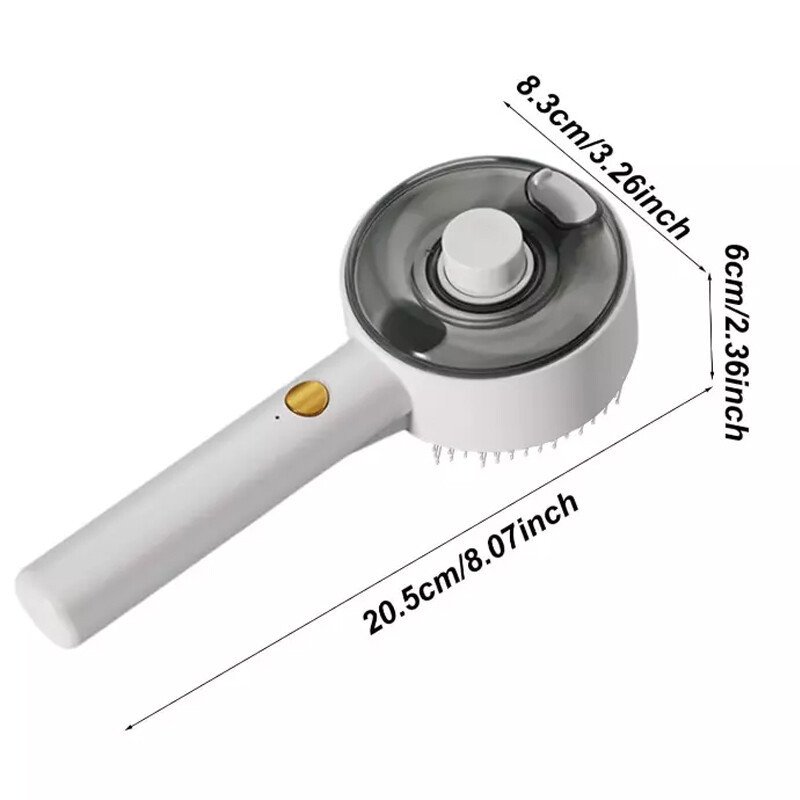 Electric Spray Pet Steam Brush & Massage Comb - Image 4