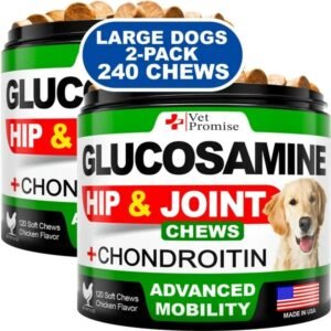 Glucosamine Hip & Joint Chews for Dogs 2 Pack