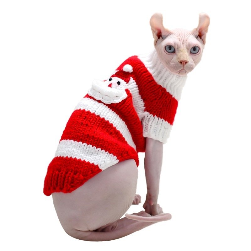 Cozy Warm Sweater for Hairless Cats – Winter Wear - Image 6