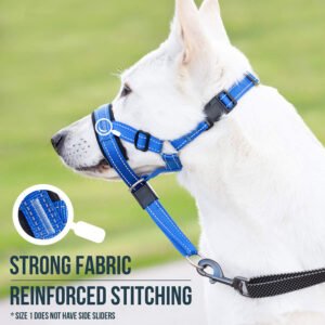 Adjustable Nylon Dog Muzzle for Safe Control