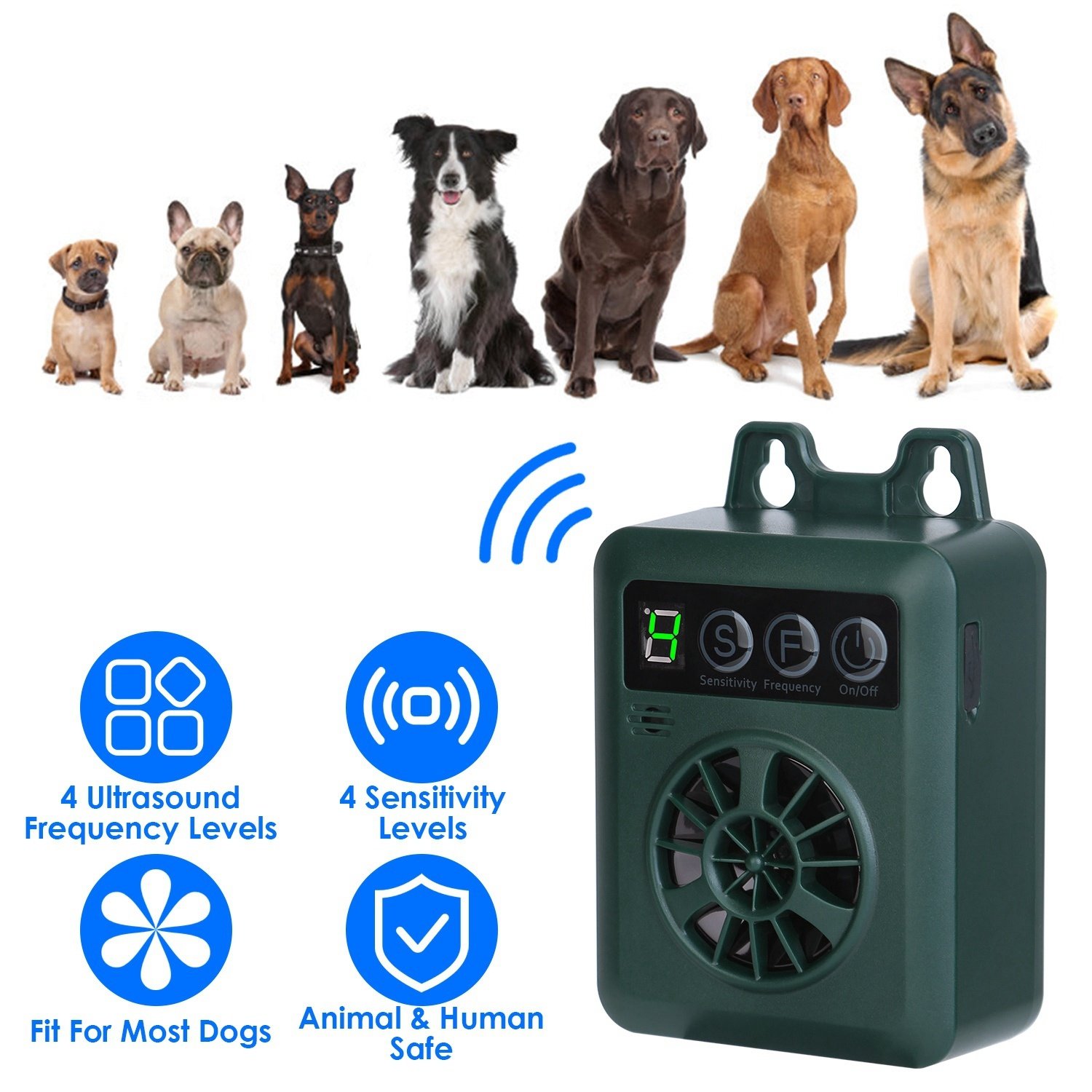 Anti-barking Device Ultrasonic Bark Deterrent