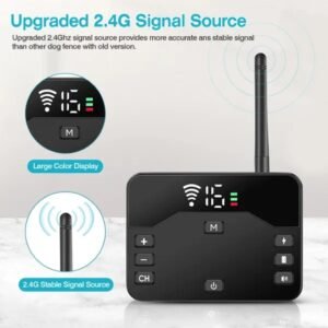 2-in-1 Wireless Dog Fence & Training Collar