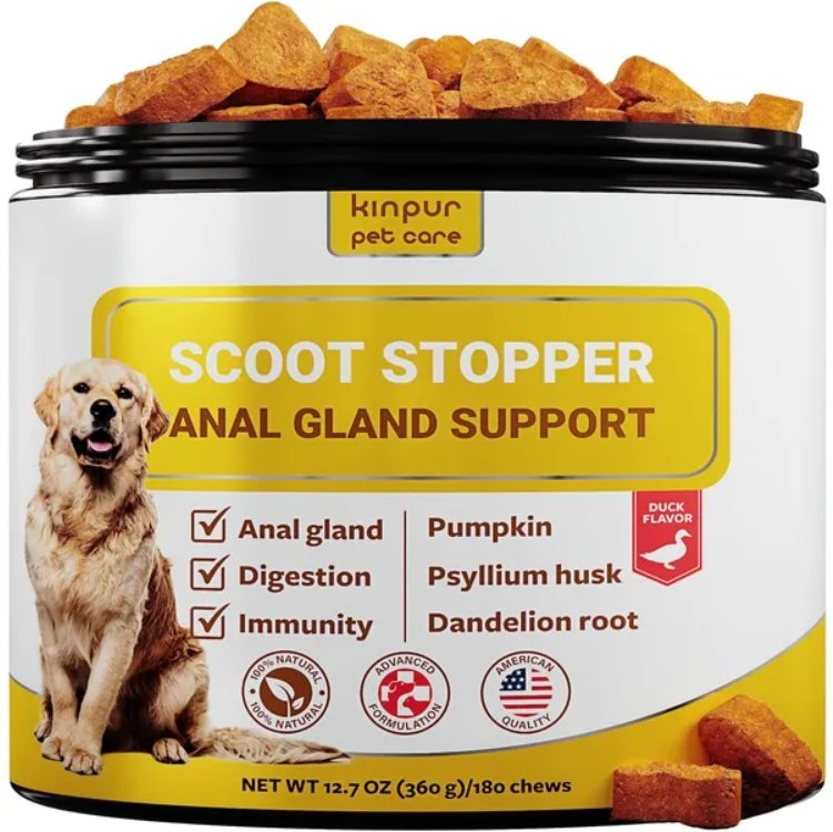 Scoot Stopper Fiber Chews for Dog Digestion - Image 4