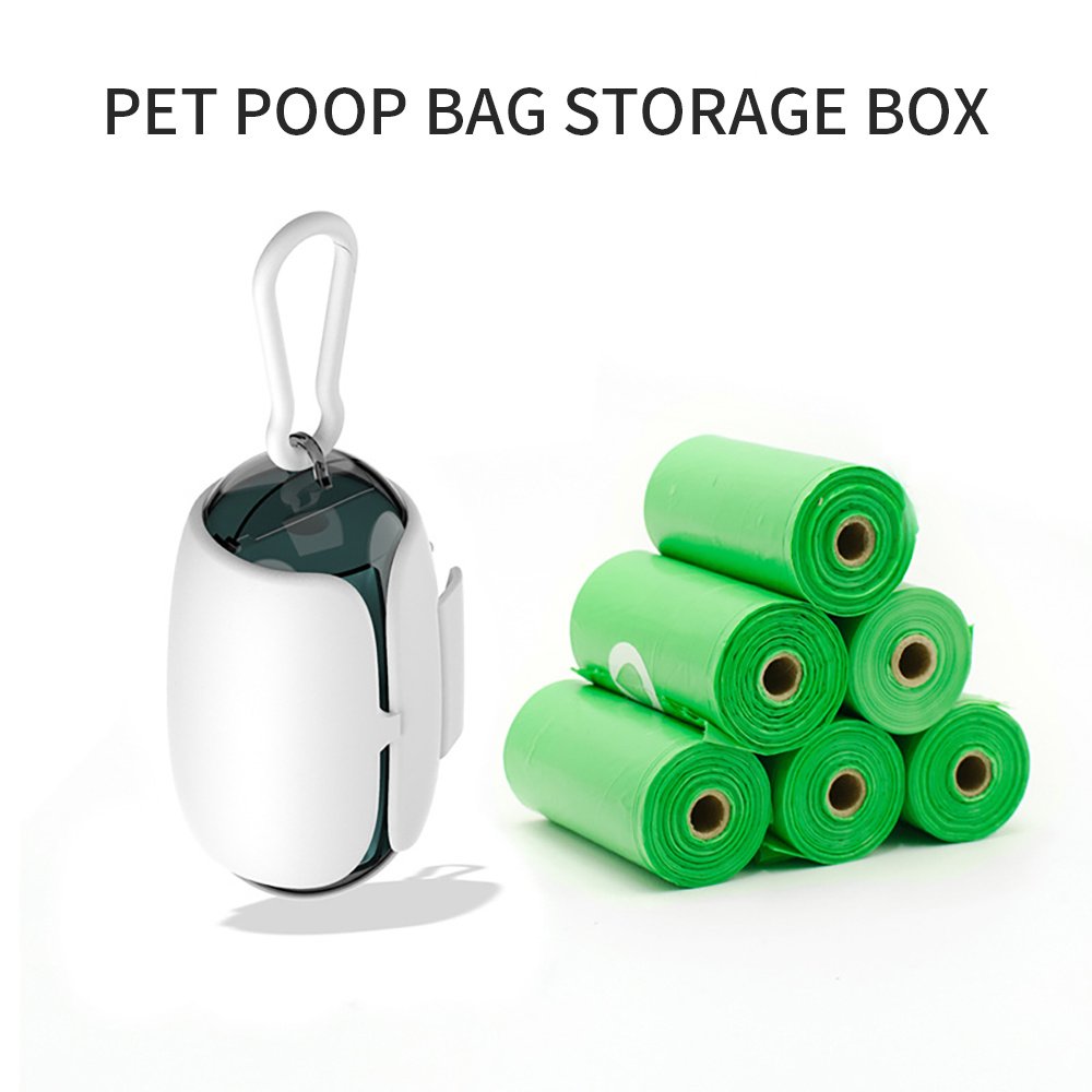 Dog Poop Bag Holder & Dispenser for Leash